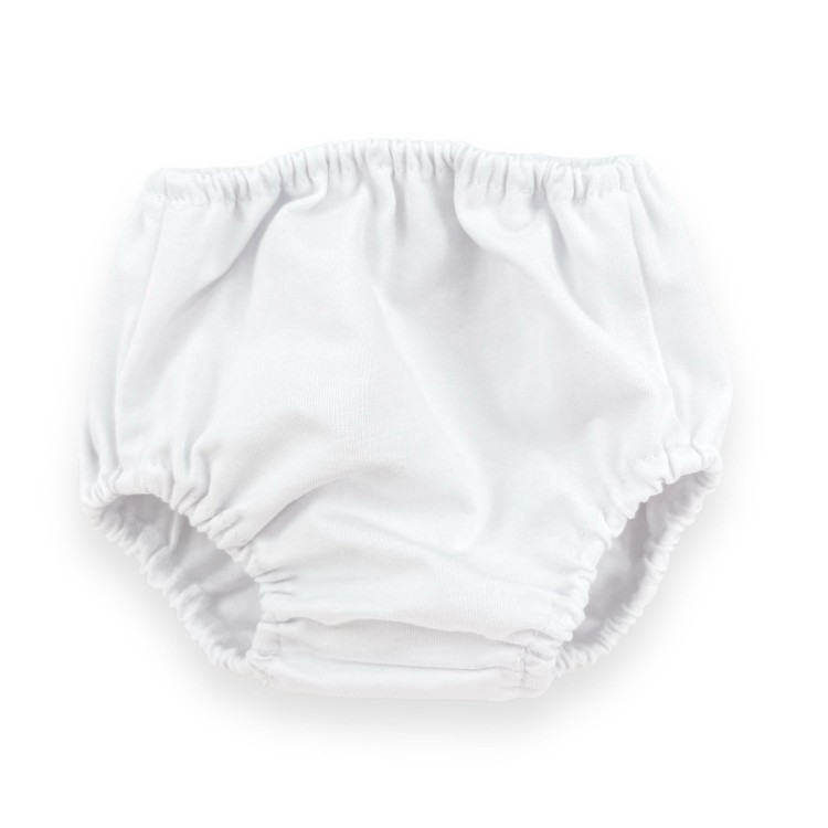 Bloomersy bawelniane białe