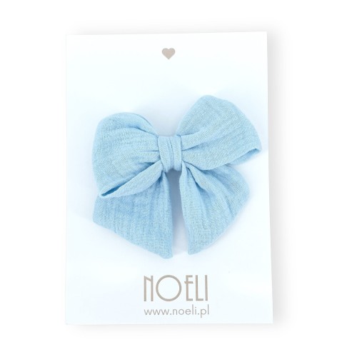 Spinka muślinowa błękitna Aniela